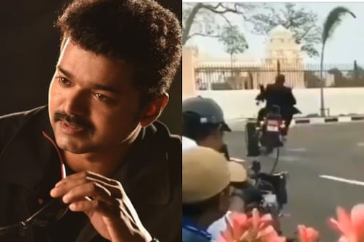 Thalapathy Vijay's Power-packed Bike Stunt In Viral Video Will Leave You Awestruck