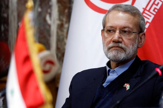 Iranian parliament speaker Ali Larijani attends a news conference in Damascus, Syria February 16, 2020. REUTERS/Omar Sanadiki Iranian parliament speaker Ali Larijani attends a news conference in Damascus, Syria February 16, 2020. REUTERS/Omar Sanadiki