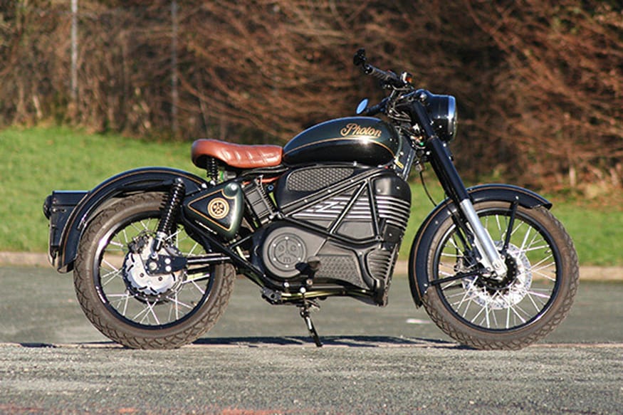 This Royal Enfield Bullet Converted Into Electric Motorcycle