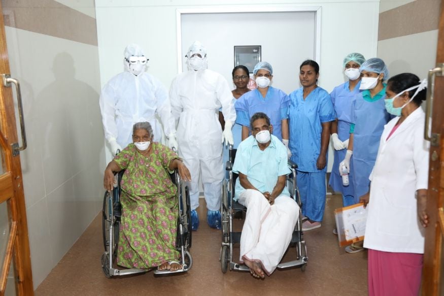 India's Oldest COVID-19 Survivor Couple From Kerala Discharged ...