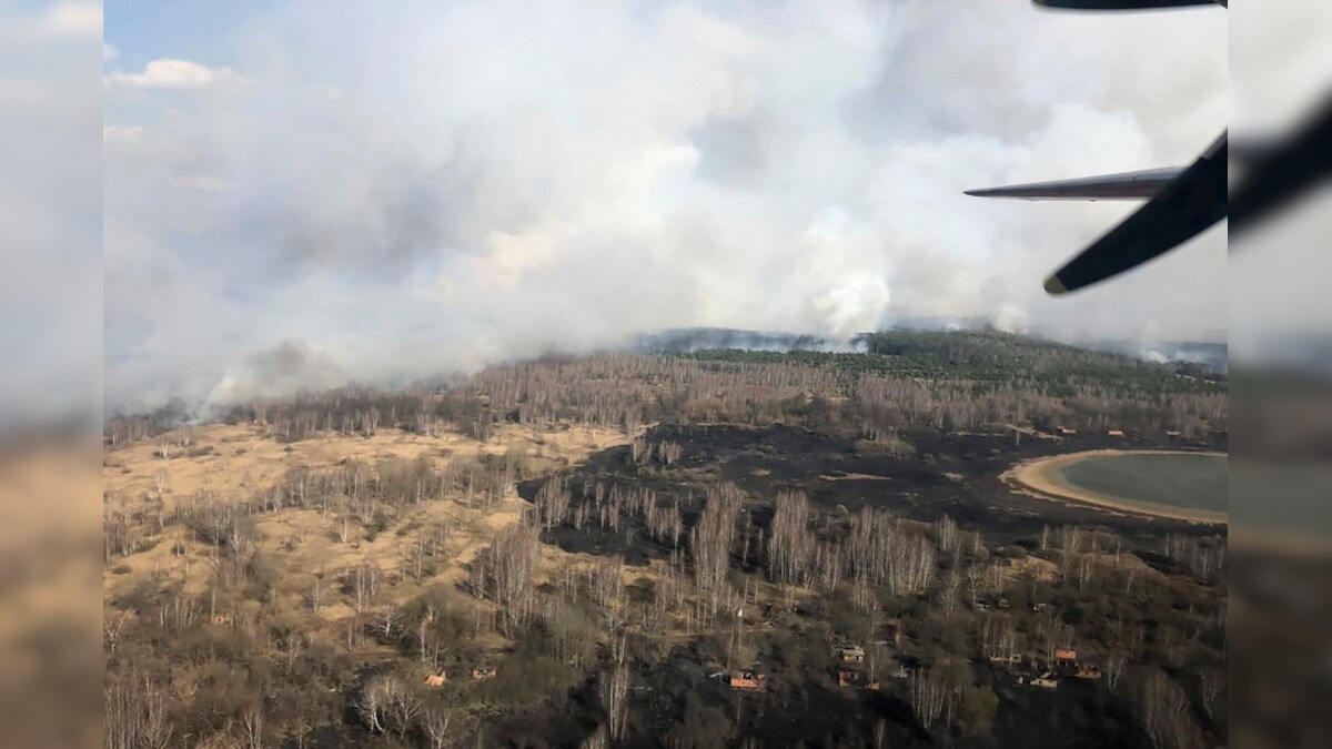 Spike in Radiation Levels as Forest Fire Hits Chernobyl Nuclear Zone