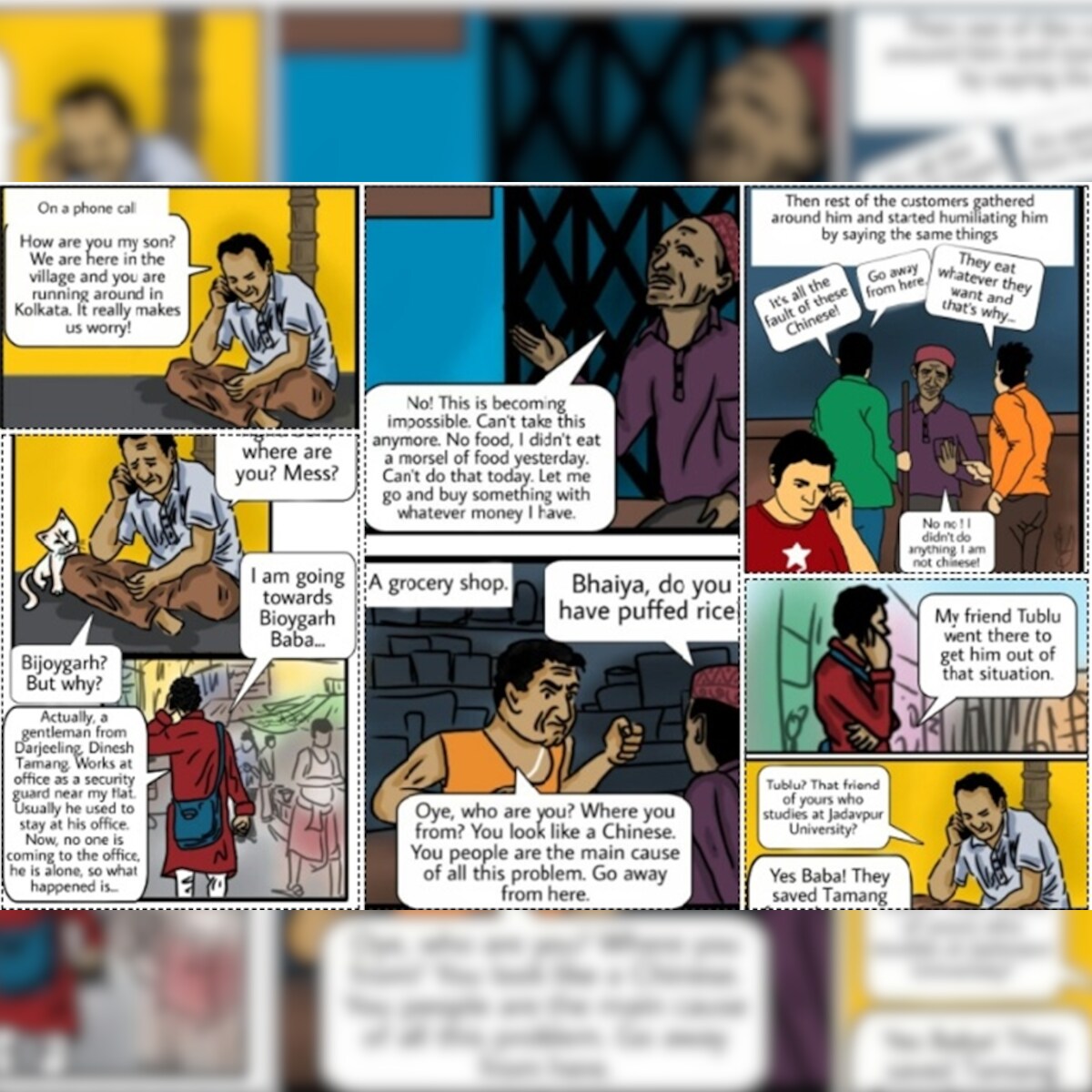 Brotherhood in Times of Corona: Jadavpur University Students Respond to  Racist Attacks With Cartoon Strip