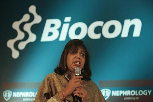 File photo of Kiran Mazumdar-Shaw, chairman and managing director of Biocon Ltd. REUTERS/Jagadeesh Nv (INDIA)
