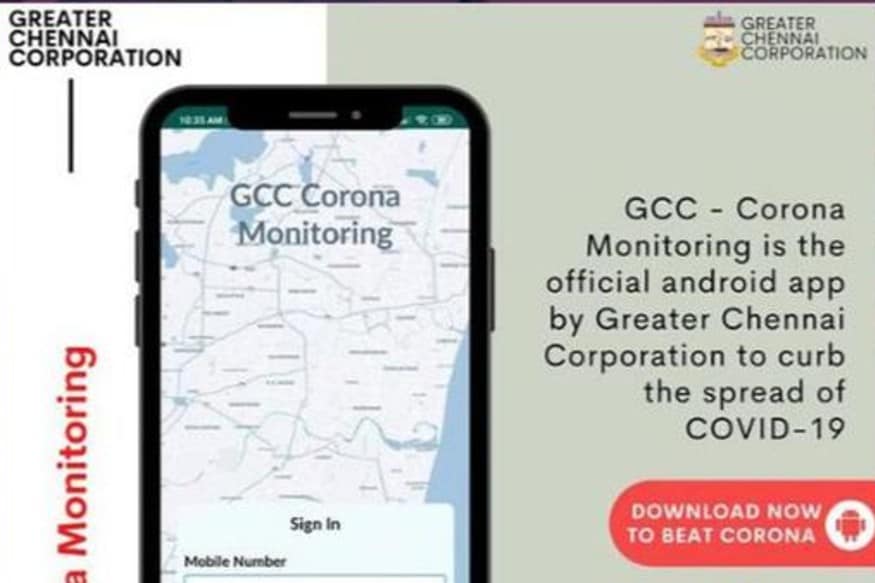 corona tracker app