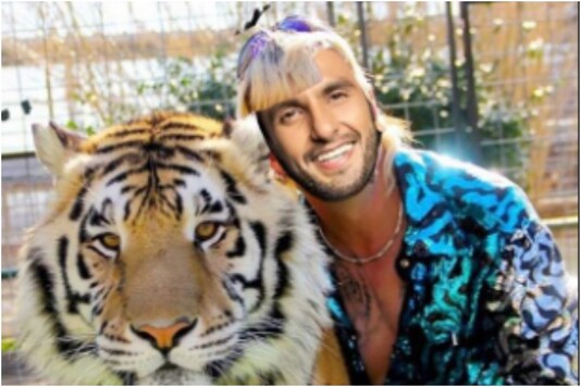 Ranveer Singh Shares His 'Tiger King' Meme, See Pic