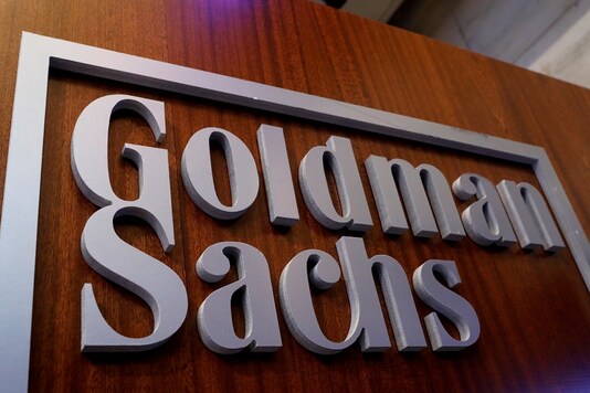 File photo of a Goldman Sachs signboard.

(REUTERS/Brendan McDermid)