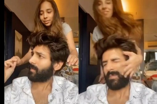 Kartik Aaryan Gets Hit By Sister Kritika in Hilarious TikTok Video