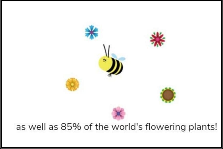 Google Doodle kicks off Earth Day celebration with an educational game  about honeybees