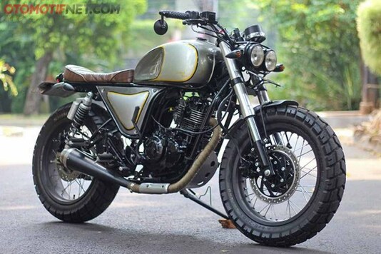 Tvs Apache Rtr 160 Modified Into A Mean Scrambler Deserves Your Attention