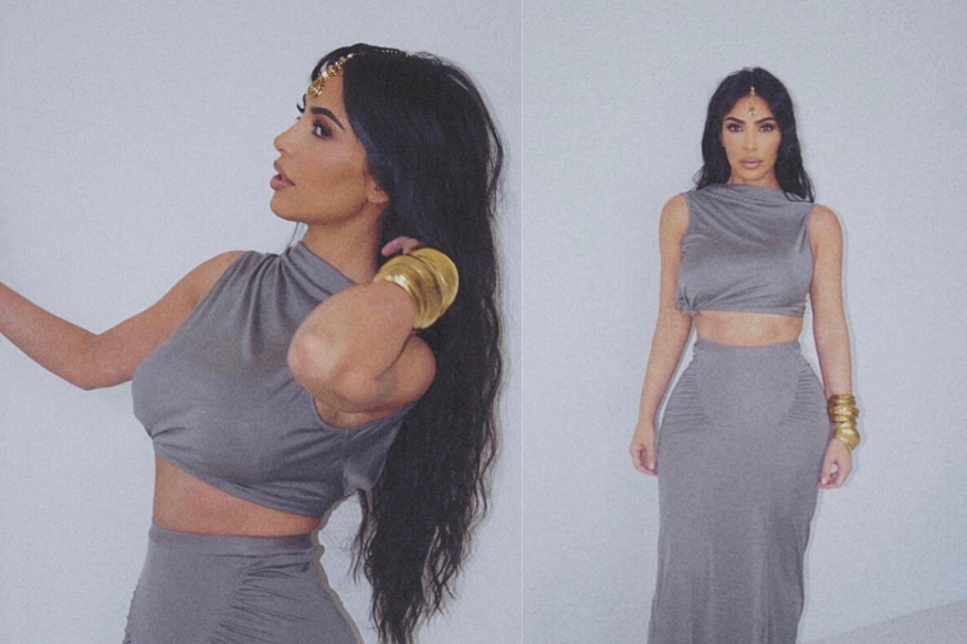 Kim Kardashian Has Pissed Off Desis Again By Posting Photo Wearing Bangles  and Maang Tikka