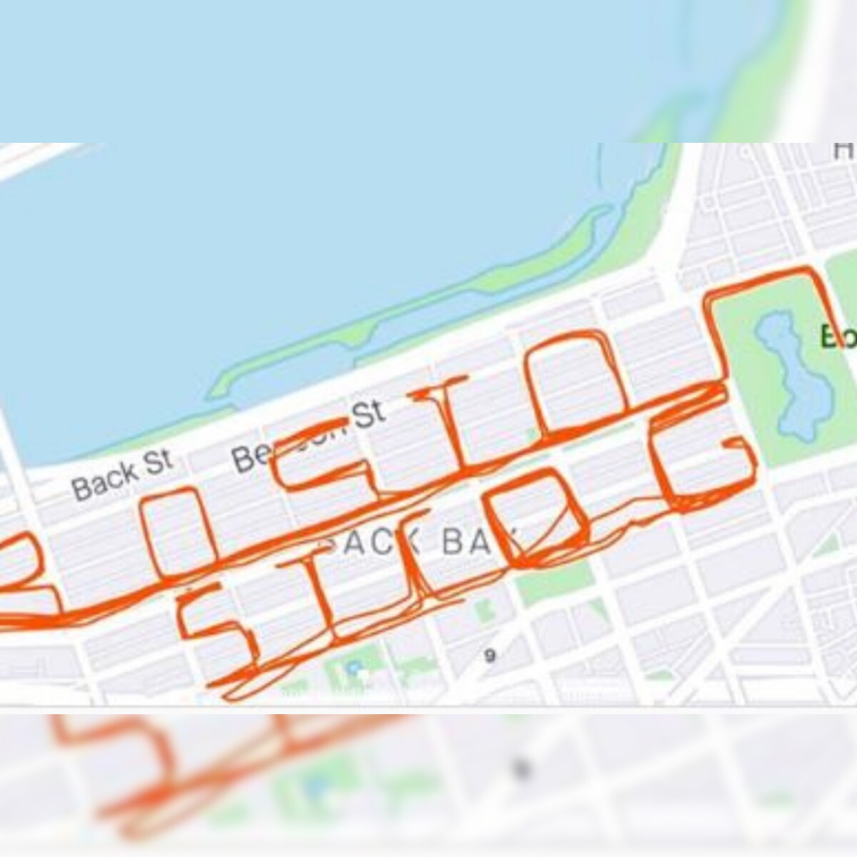 Nurse Runs Solo Marathon Gets Praised Despite Mapping Boston Strong With Spelling Error