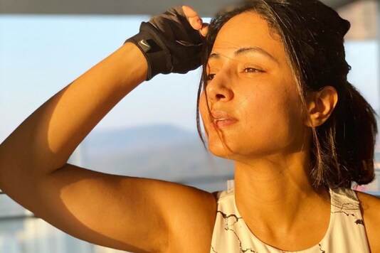 Hina Khan Flaunts Post Workout Glow, Says She Feels Prettiest When She Sweats