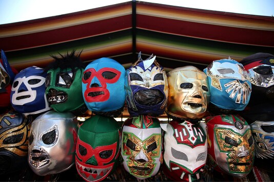 Lucha Libre Masks (Photo Credit: Reuters)