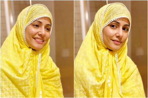 Hina Khan Shares Glimpse from Her Small Iftar Party