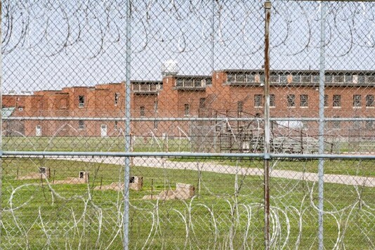 The exterior of the Marion Correctional Institution where there have been positive cases of the coronavirus disease (COVID-19) in Marion, Ohio, US, April 22, 2020. REUTERS/Dane Rhys/Files