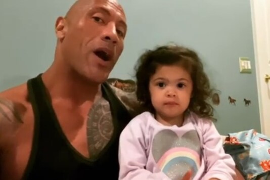 Dwayne Johnson Feels Blessed To Be At Home With His Ladies