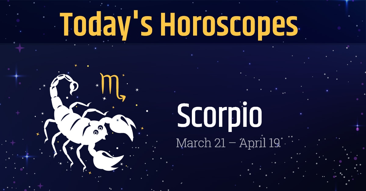 Scorpio Horoscope for Today | Today’s Scorpio Horoscope -Sunday-13-11-2022
