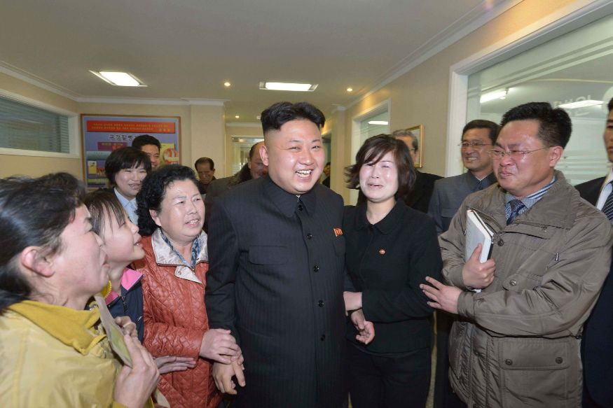 Kim Jong Un and His Most Ardent Female Fans In Pictures Kim Jong Un and His Most Ardent Female Fans In Pictures