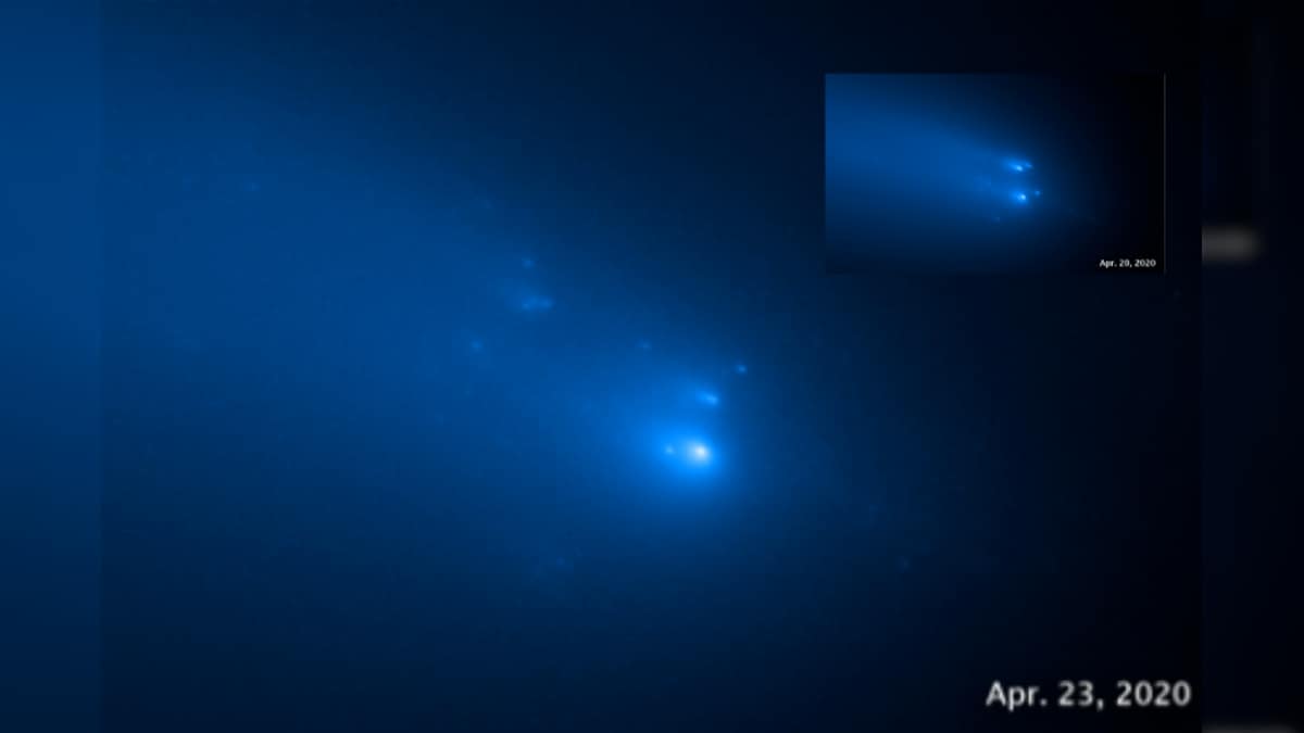 Watch NASA’s Hubble Telescope Captures the Disintegration of Comet