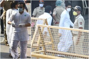 Rishi Kapoor's Funeral: Celebrities Pay Their Last Respects