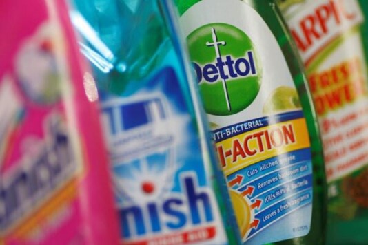 Products produced by Reckitt Benckiser (Photo Credit: Reuters)