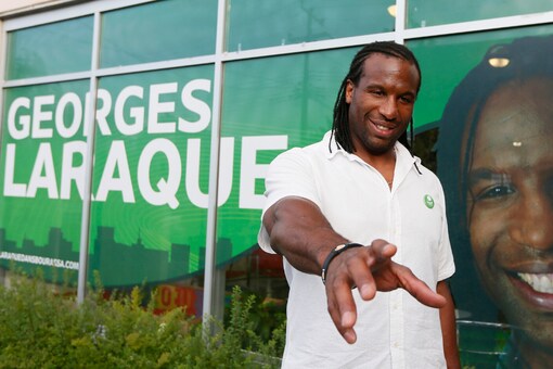 File photo of Georges Laraque (Photo Credit: Reuters)