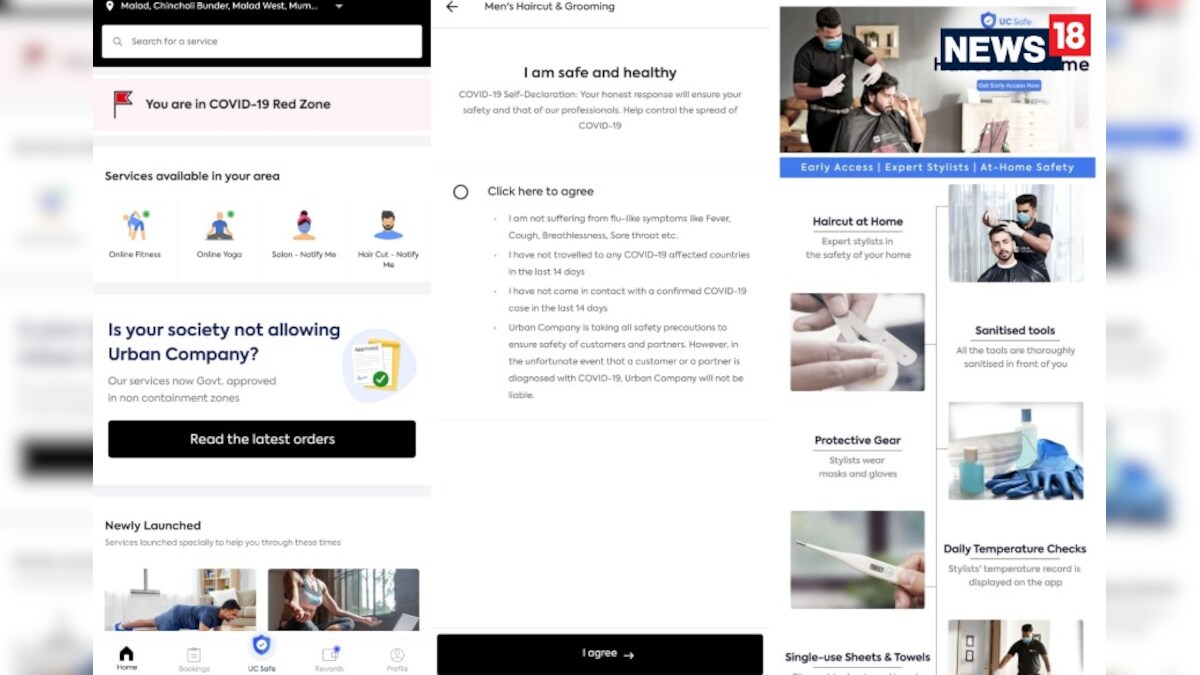 Haircut, Salon at Home How to Book Urban Company's Grooming Services in Lockdown 3.0