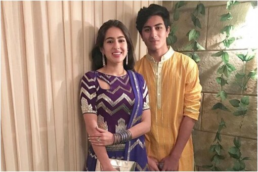 Sara Ali Khan's Pic with Brother Ibrahim is a Perfect Flashback Friday Moment