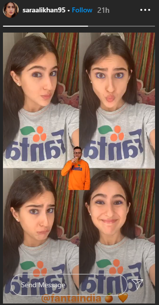 Sara Ali Khan Shares Photo Collage Of Funny Faces, See Here