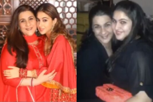 Sara Ali Khan and Amrita Singh