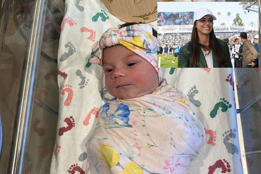 Alex Morgan's daughter Charlie Elena Carrasco (Photo Credit: @alexmorgan13/Reuters)