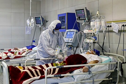 Iran’s leaders, several medical professionals said, delayed telling the public about the virus for weeks, even as hospitals were filling up. (Ali Shirband/Mizan News Agency via AP, File)
