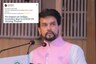 Twitter Reminds Anurag Thakur of When He Said Covid-19 Won't Impact Indian Economy