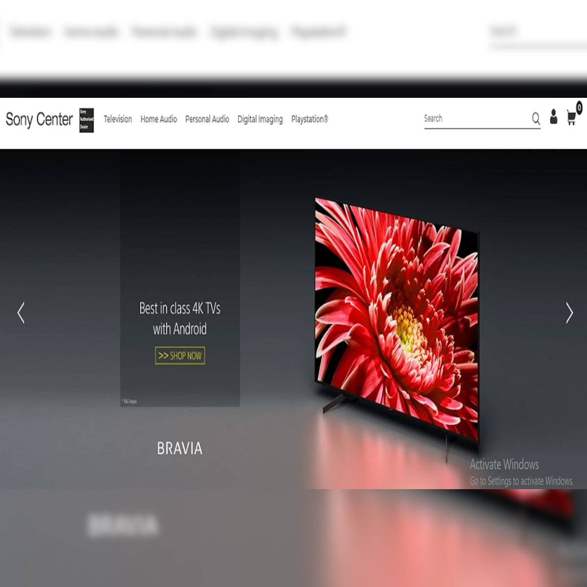 Sony Center Online Store Launched To Sell Sony Tvs Speakers Consoles And More