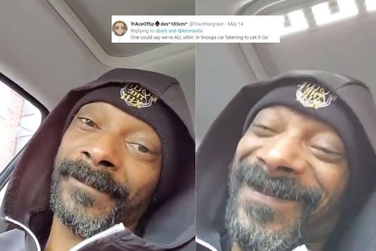 Snoop Dogg Listening to Frozen's 'Let it Go' While Sitting in His