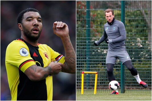 Troy Deeney (L) and Harry Kane (Photo Credit: Reuters)