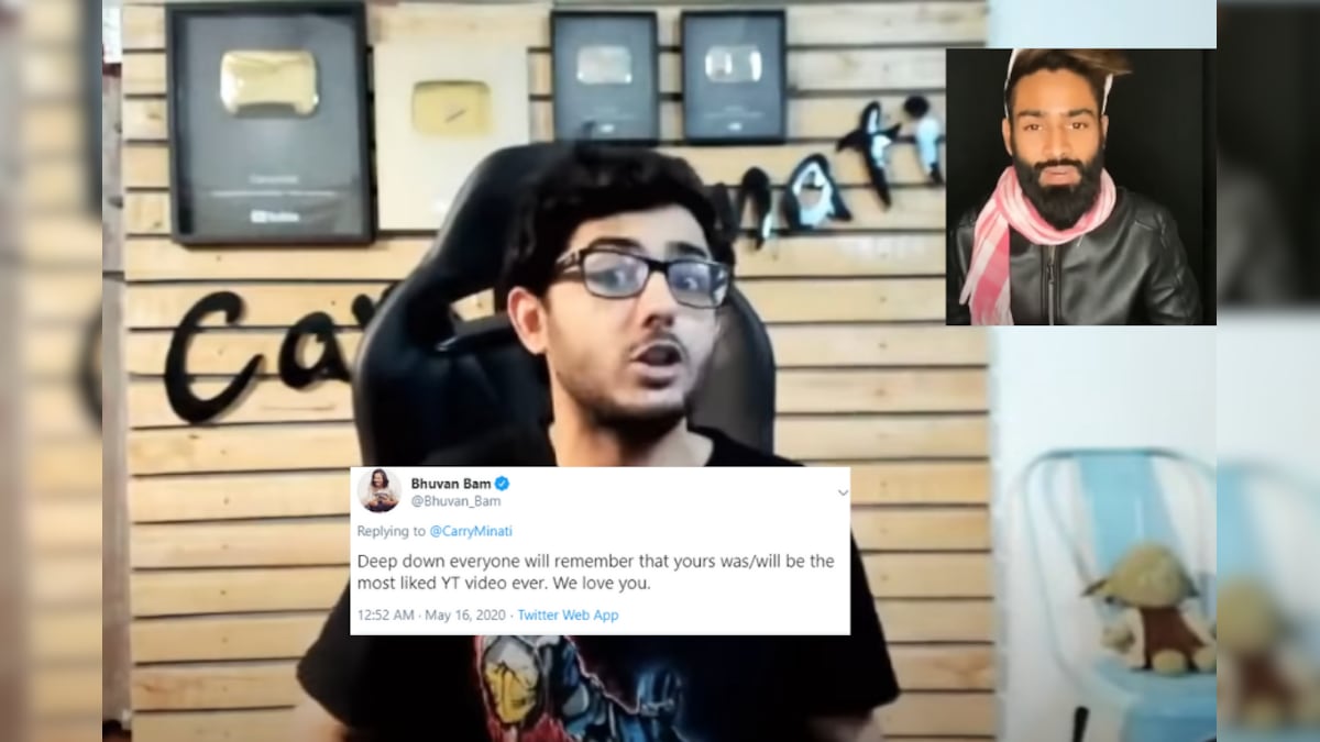 Carryminati highest best sale viewed video