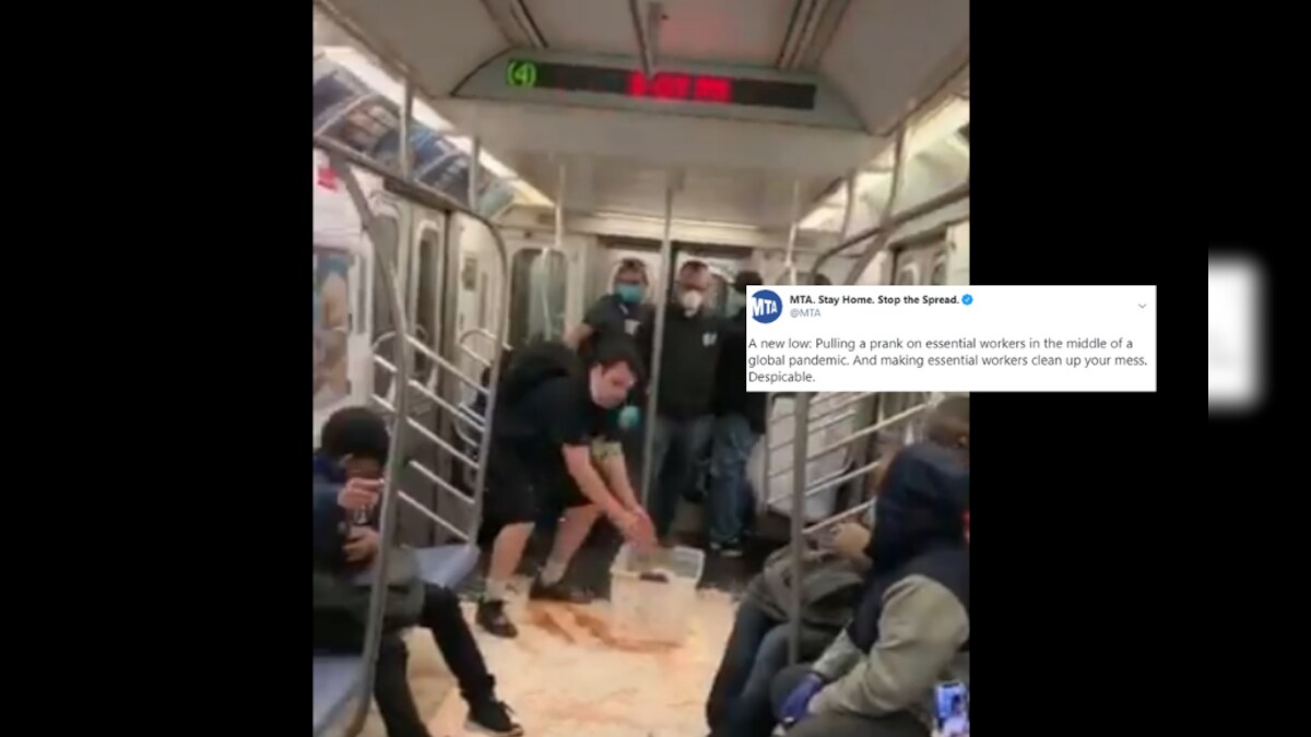 Tiktok User Faces Severe Online Backlash Over Milk And Cereal Prank In Train Amid Pandemic 5303