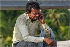 Heart-Wrenching Story Behind Viral Photo Of Crying Labour That Shook The Nation