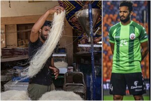 Hit Hard by COVID-19 Pandemic, Professional Footballer Turns Into a Street Vendor
