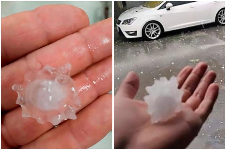 Read more about the article Divine Intervention? Hailstones Shaped Like Coronavirus Keep Residents of Mexican City Indoors