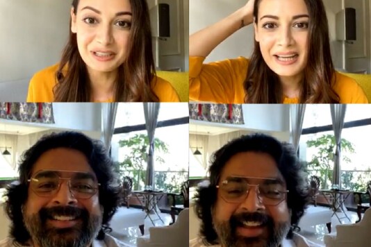 Dia Mirza and Madhavan of Rehna Hain Tere Dil Mein Come Together for A Reunion