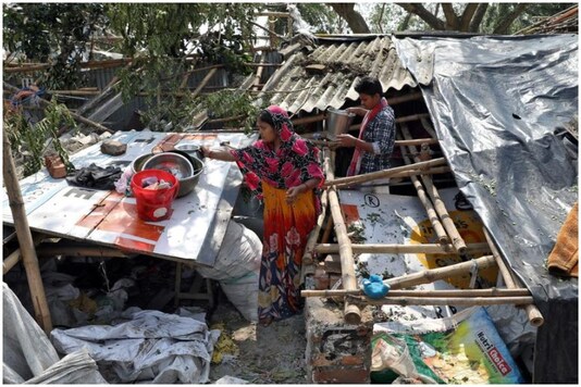 Thousands lost their homes in the devastating Cyclone Amphan that  recently hit West Bengal and Odisha among other states.| Image credit: Reuters