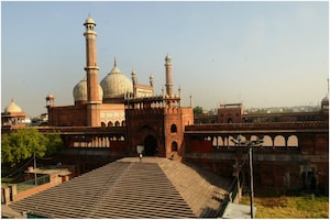 Jama Masjid in Delhi Looks Deserted on 2020 Eid-al-Fitr; See Pics