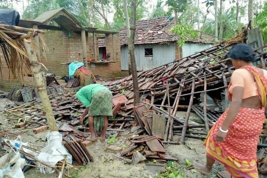 The cyclone had wreaked havoc in the coastal districts of Bengal.