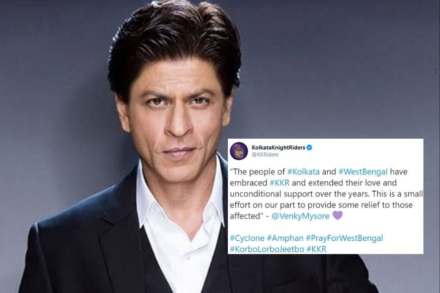 Bengal's 'Jamai' Shah Rukh Khan Contributes for Cyclone Amphan Relief, And It's Not Just Money