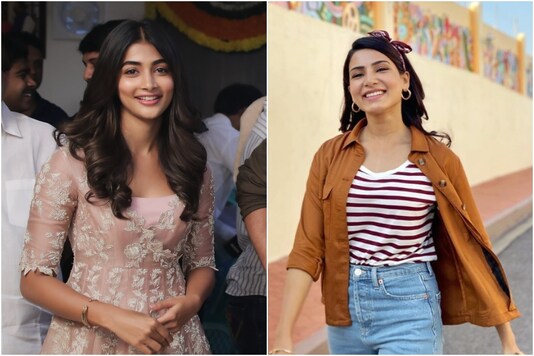 Pooja Hegde (L), Samantha Akkineni