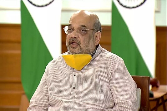 File photo of union home minister Amit Shah.