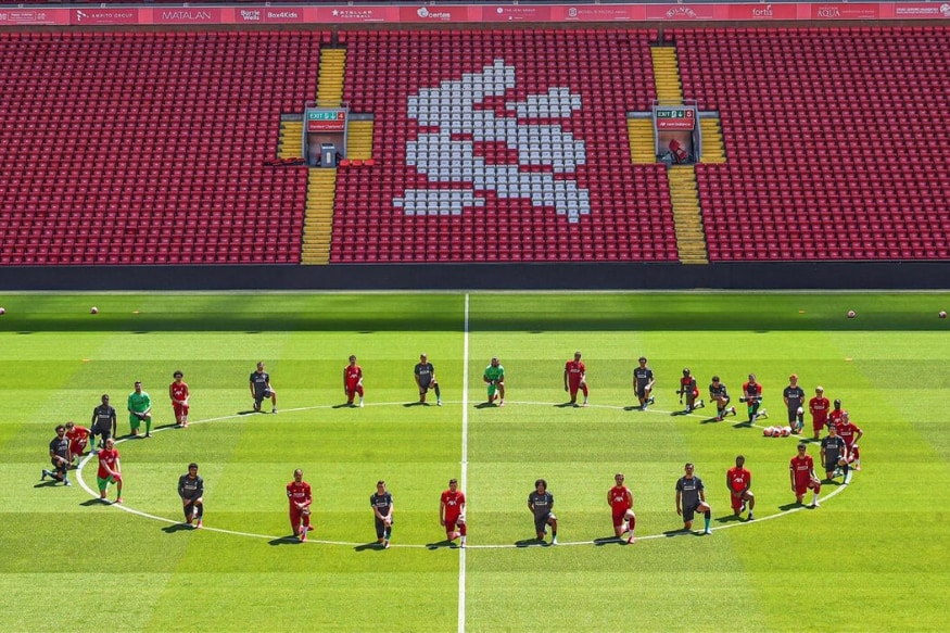 Unity is Strength: Liverpool Players Take a Knee in Support of #BlackLivesMatter after George Floyd's Death
