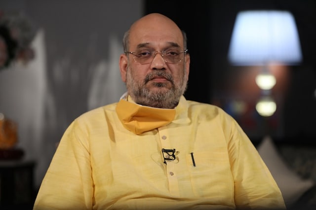 File photo of Union home minister Amit Shah.